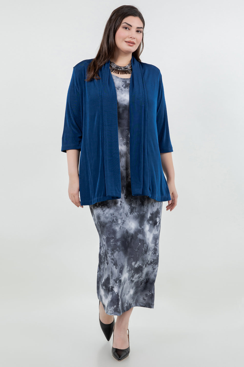 Dresses Vikki Vi Jersey Silver Mist Maxi Dress