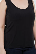 Vikki Vi Jersey Black Tank