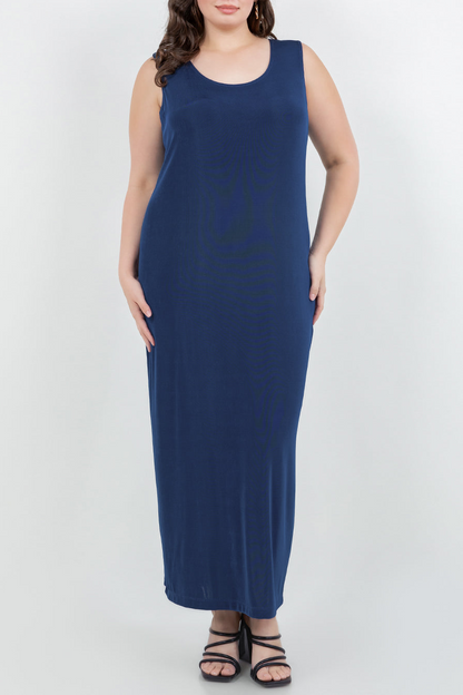 Dresses Vikki Vi Classic French Blue Maxi Tank Dress
