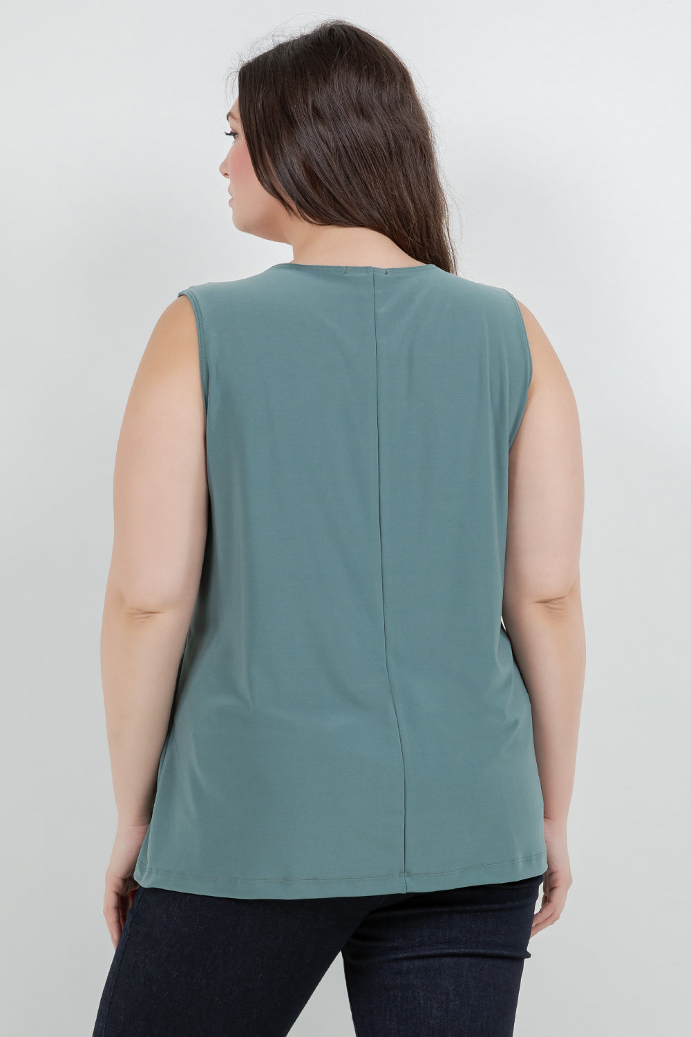 Tops Vikki Vi Jersey Sage Tank