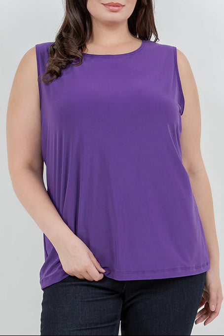 Tops Vikki Vi Jersey Iris Tank