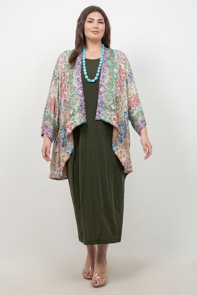 Jackets BOK Style Rainbow Cape