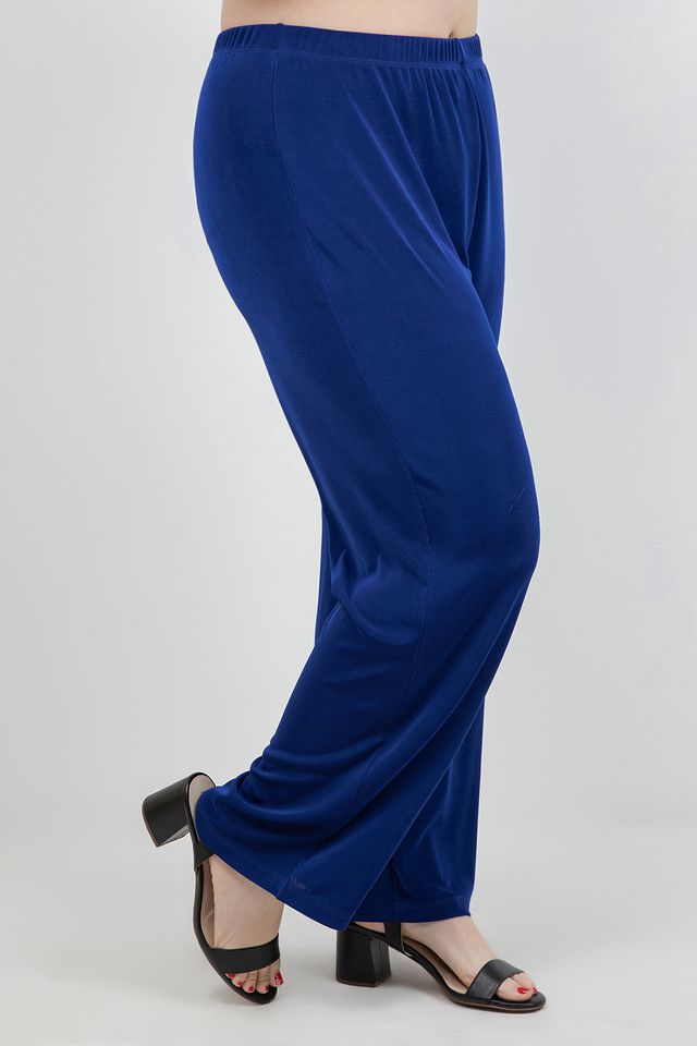 Pants Vikki Vi Classic Royal Blue Pull on Pant