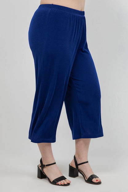Pants Vikki Vi Classic Royal Blue Crop Pant
