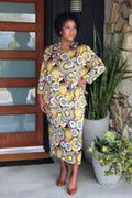 Vikki Vi Jersey Royal Medallion Kimono Jacket