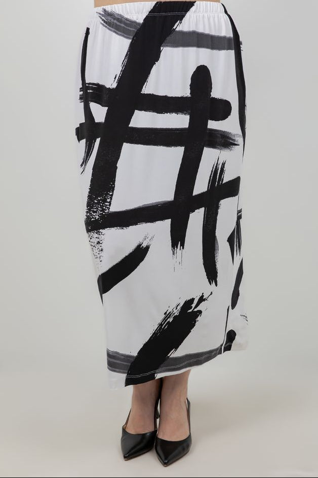 Skirts Vikki Vi Zen Straight Maxi Skirt