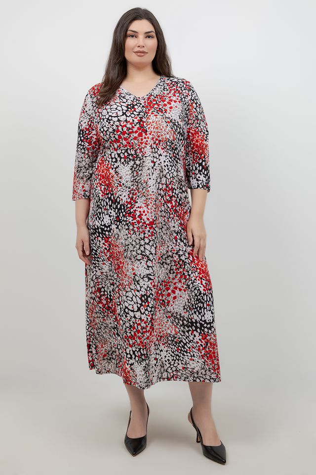 Dresses Vikki Vi Jersey Pebble V Neck Pocket Dress