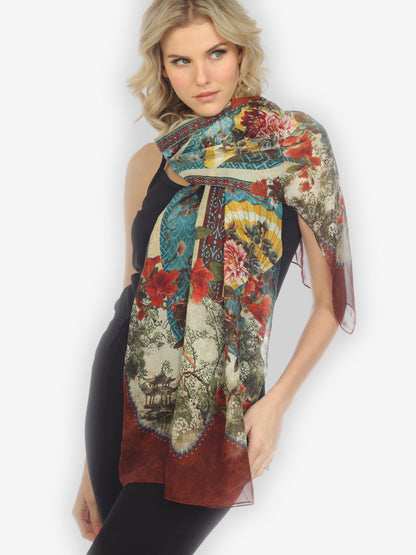 Scarf Silk Scarf FFF