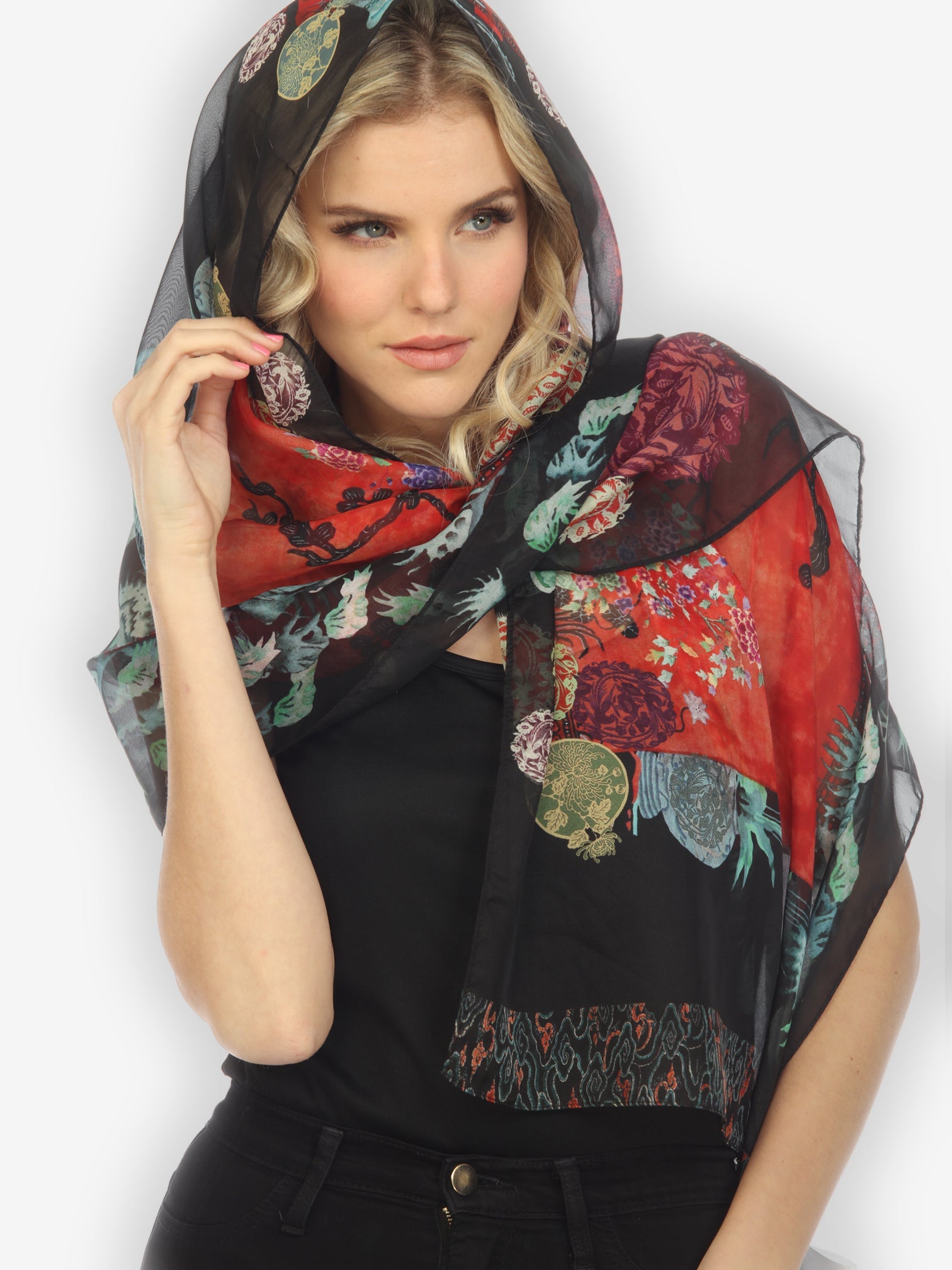 Scarf Silk Scarf LMT