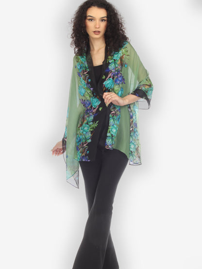 Scarf Lotus Sunny Breeze Silk Scarf
