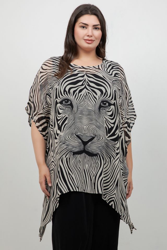 Tiger Cascade Tunic