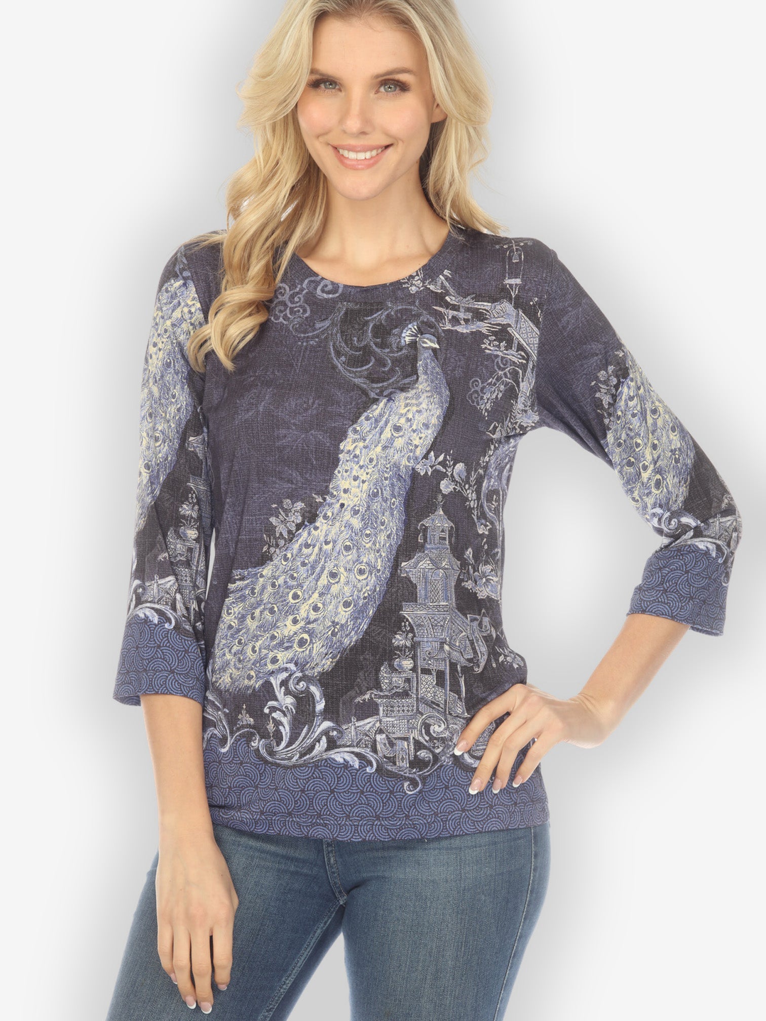 Tops Chinoiserie Japan Exclusive Tee