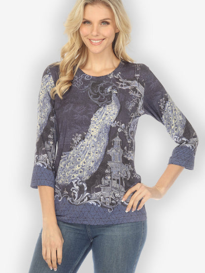 Tops Chinoiserie Japan Exclusive Tee