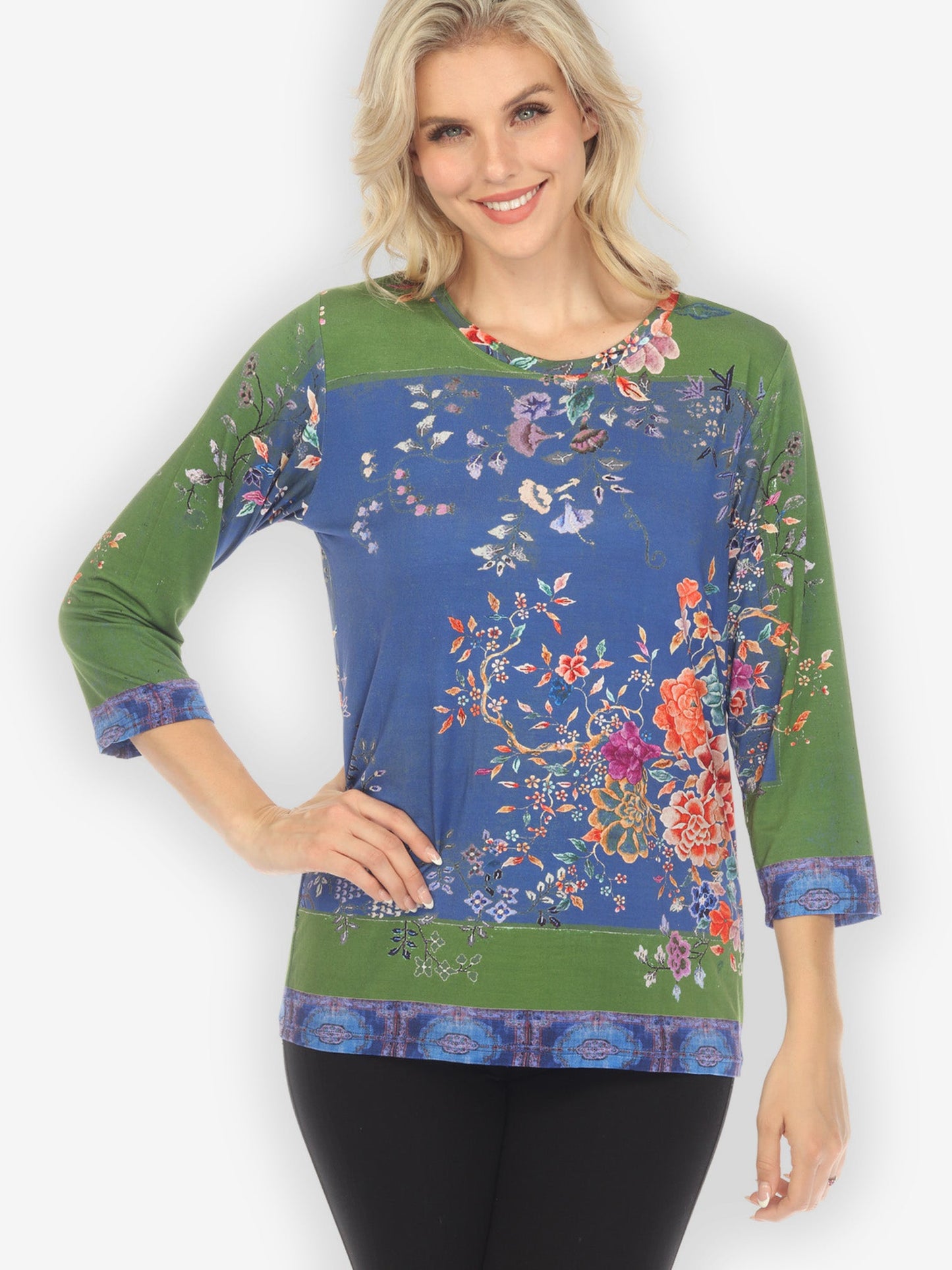 Tops Queenly Radiant Charm Exclusive Tee