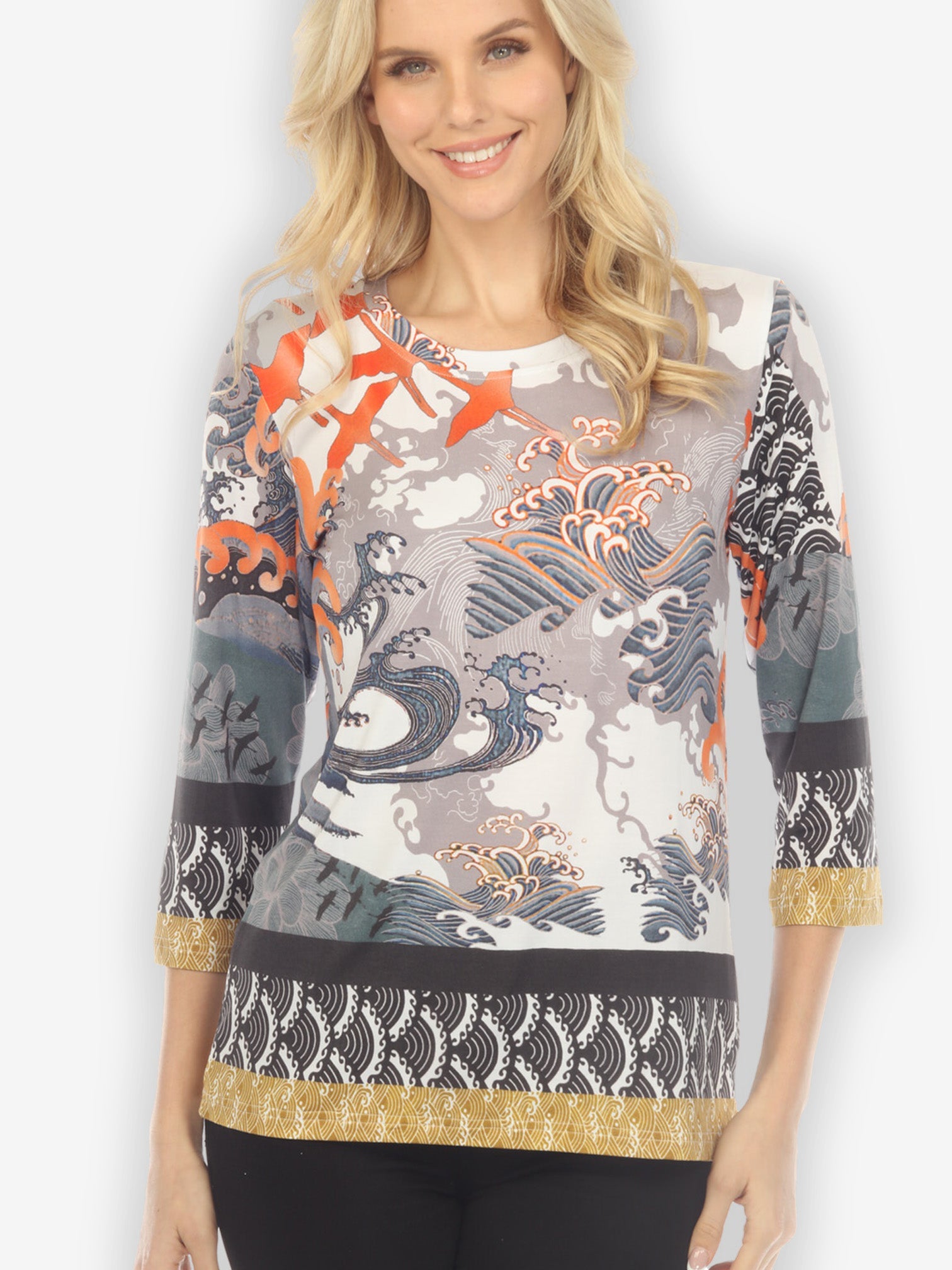 Tops Waves and Crane Exclusive Tee