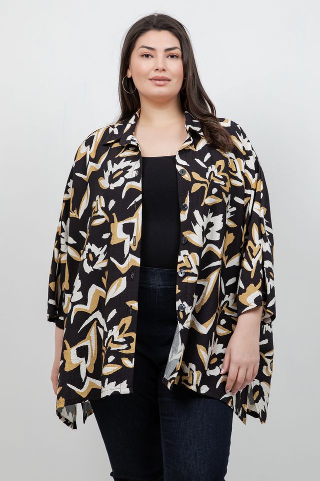 Tops Sahara Flower Big Shirt