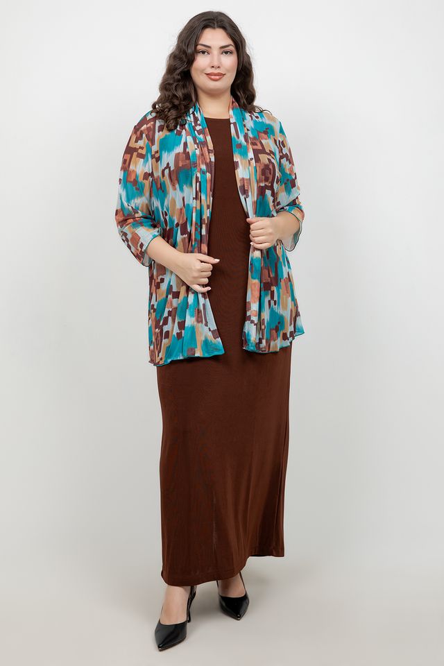 Mesh Mosaic Tide Jacket