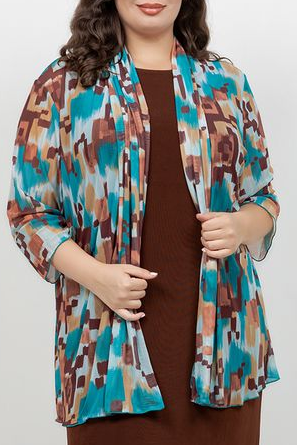 Mesh Mosaic Tide Jacket