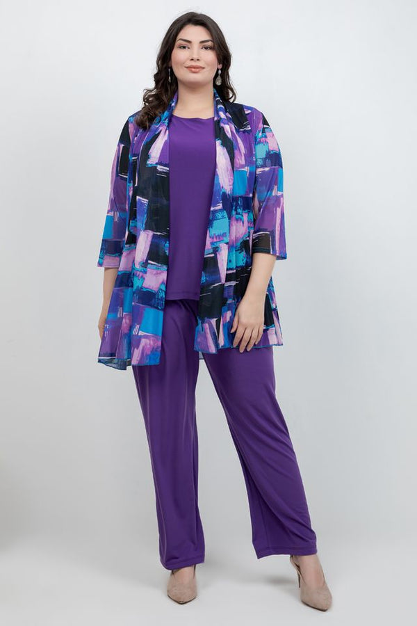 Jostar Mesh Multi-Purple Jacket