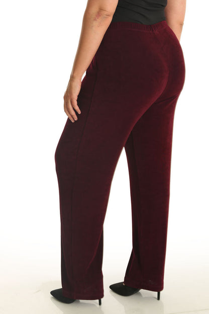 Pants Vikki Vi Classic Shiraz Pull on Pant