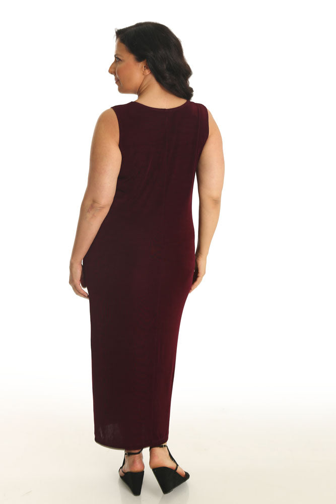 Dresses Vikki Vi Classic Shiraz Maxi Tank Dress