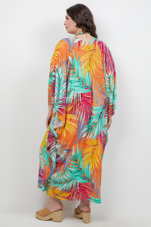 Dresses Vikki Vi Jersey Warm Tropics Caftan