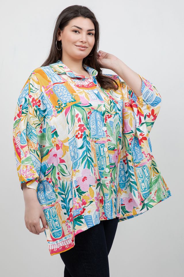 Tops Capri Big Shirt
