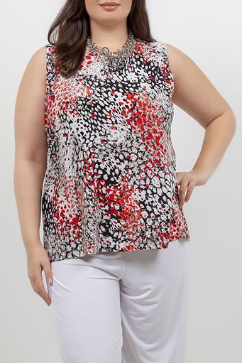 Tops Vikki Vi Jersey Pebble Tank