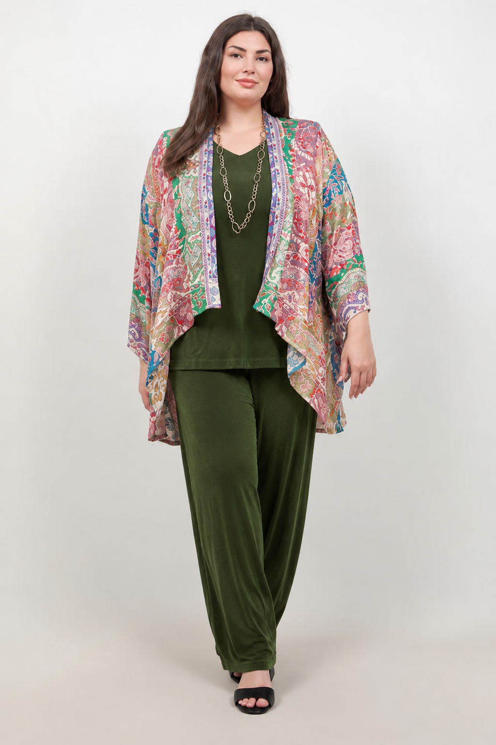 Jackets BOK Style Rainbow Cape