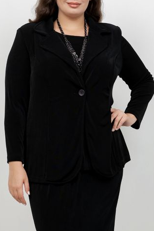 Vikki Vi Classic Black Blazer