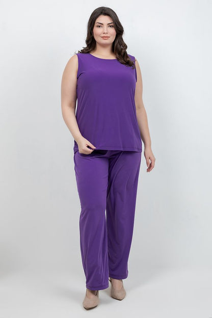 Tops Vikki Vi Jersey Iris Tank