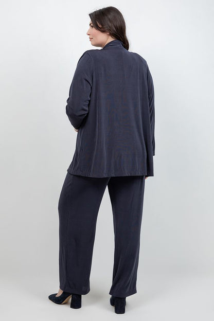 Jackets Vikki Vi Classic Graphite Kimono Jacket