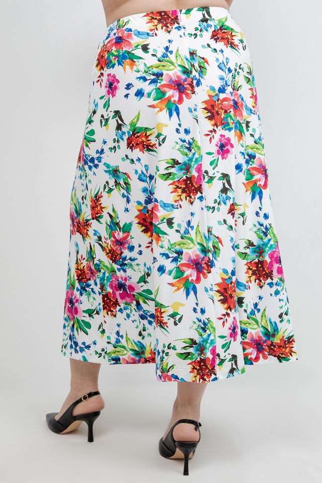 Skirts Vikki Vi Jersey Spring Floral Maxi Skirt