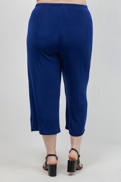 Pants Vikki Vi Classic Royal Blue Crop Pant