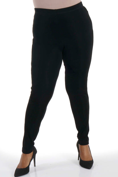 Pants Vikki Vi Classic Black Slim Leg Pant