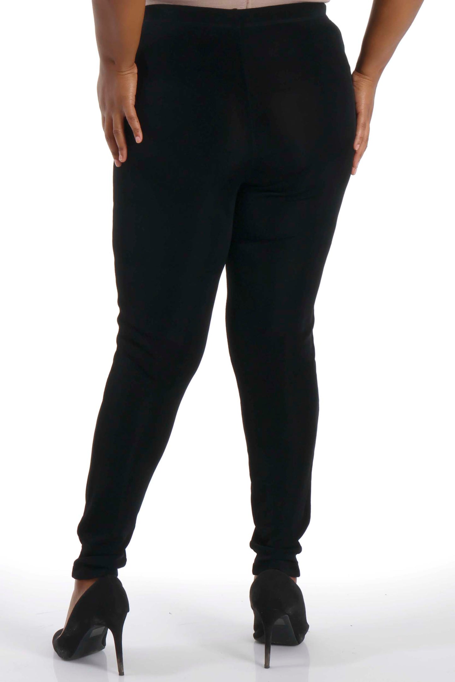 Pants Vikki Vi Classic Black Slim Leg Pant