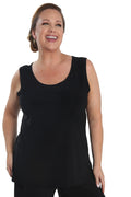 Vikki Vi Jersey Black Tank