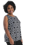 Vikki Vi Jersey Stage Geo Tank