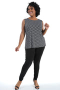 Vikki Vi Jersey Curved Tank