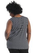 Vikki Vi Jersey Curved Tank