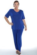 Vikki Vi Silky Classic Royal Pull on Pant