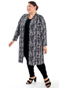 Vikki Vi Jersey Styx Long Sleeve Kimono Duster