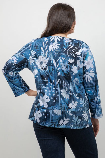 Tops Marguerite V neck Top