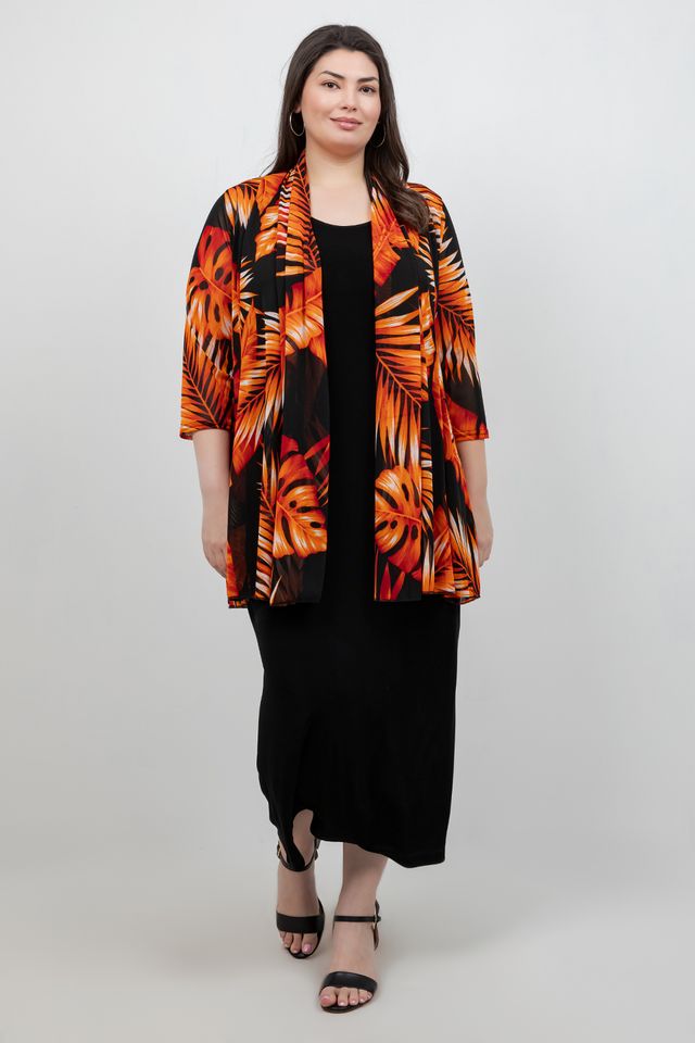 Jackets Mesh Orange Palm Jacket