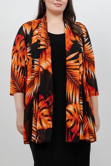 Jackets Mesh Orange Palm Jacket