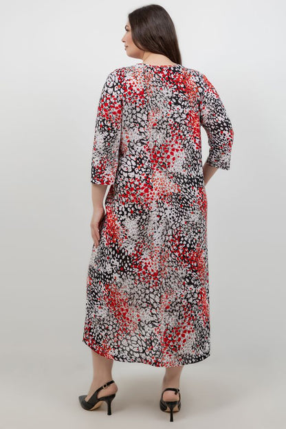 Dresses Vikki Vi Jersey Pebble V Neck Pocket Dress