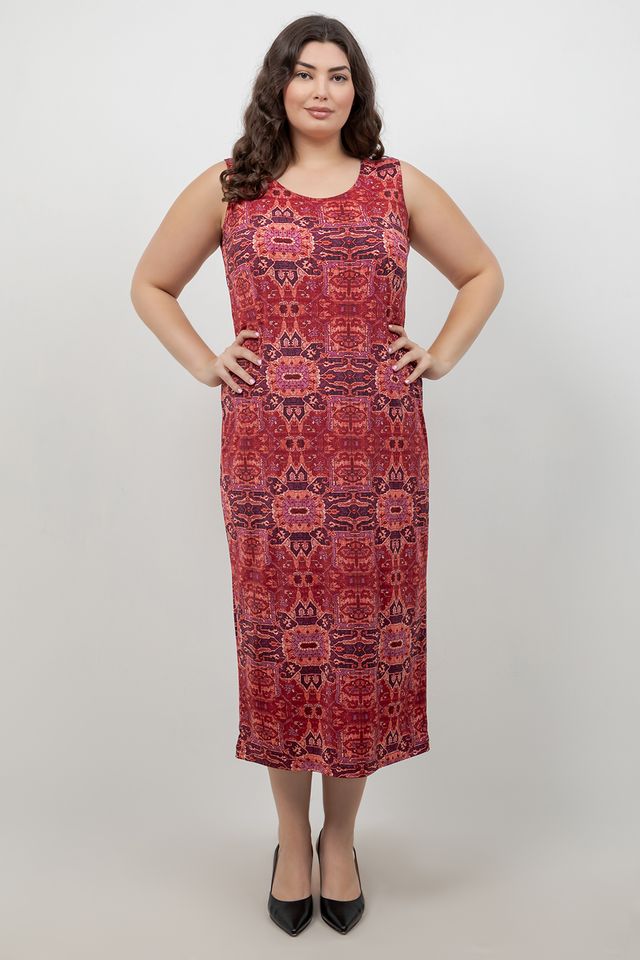 Dresses Vikki Vi Jersey Byzantine Spice Maxi Tank Dress