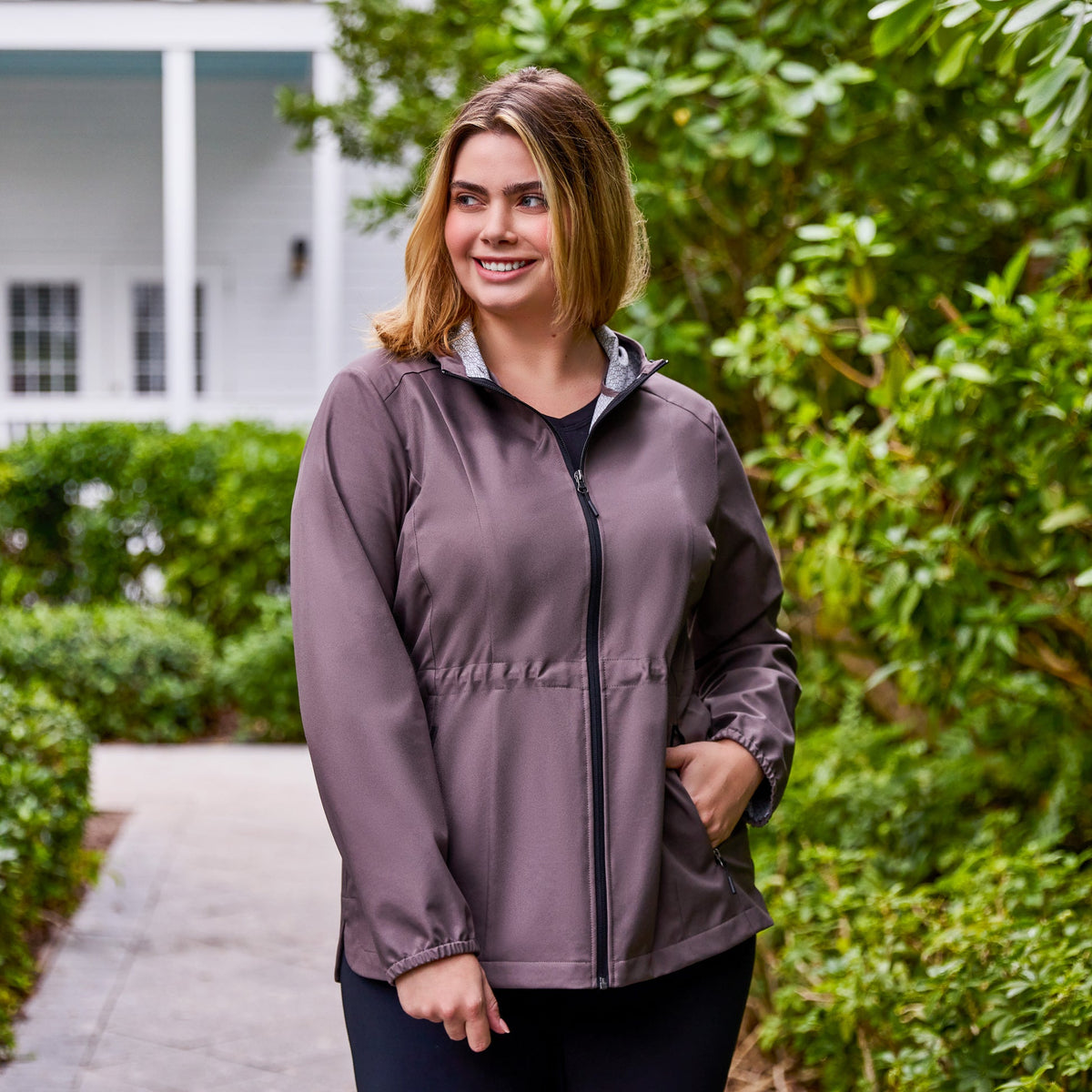 outerwear Women's Plus Size X2O Anorak Rain Jacket