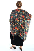 Floral Fauna Merino Cape