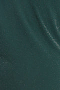 Vikki Vi Jersey Sparkle Hunter Green Tank